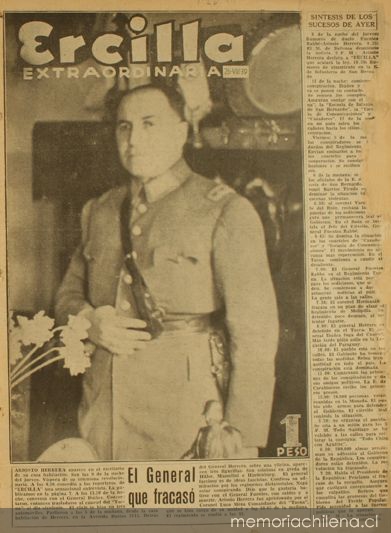 Ercilla : número extraordinario : 26 de agosto de 1939