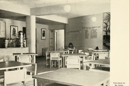 Bar lácteo del Hogar Modelo Pedro Aguirre Cerda, Parque Cousiño, 1941