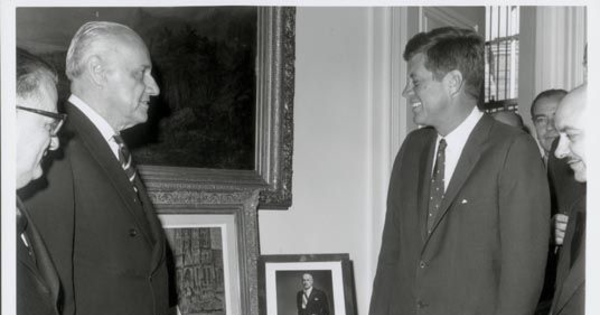 Jorge Alessandri y John F. Kennedy, 1963