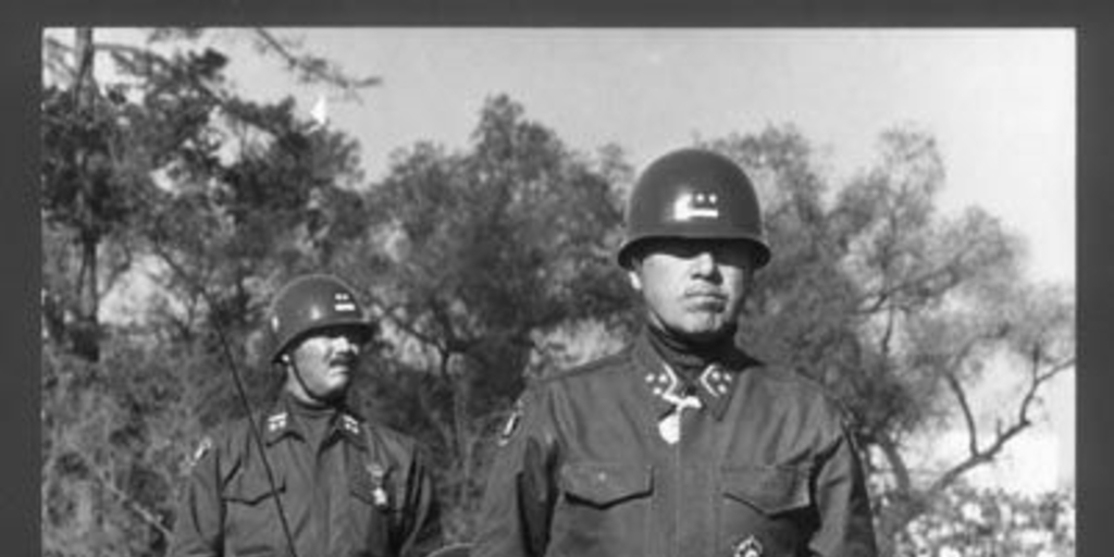 General Augusto Pinochet Ugarte en la Parada Militar : 19 de septiembre de 1971