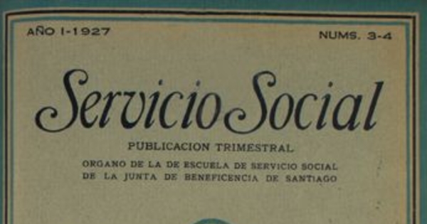 El servicio social en el hospital