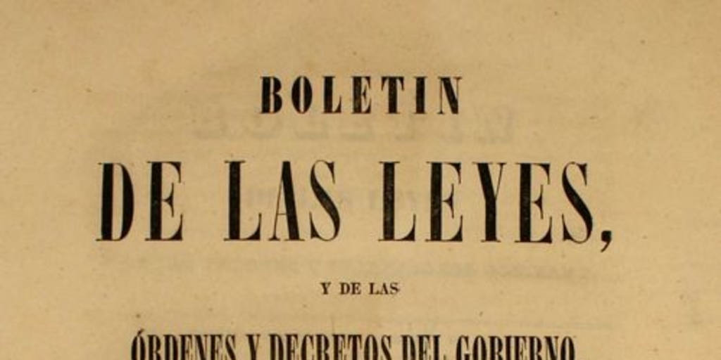 Presidente de la República, Santiago, septiembre 18 de 1831