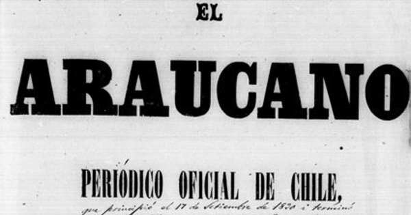 El Araucano: n° 1, 17 de septiembre de 1830