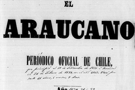 El Araucano: n° 1, 17 de septiembre de 1830