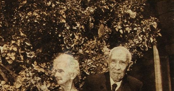 Francisco Encina y su esposa, hacia 1960