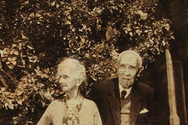 Francisco Encina y su esposa, hacia 1960