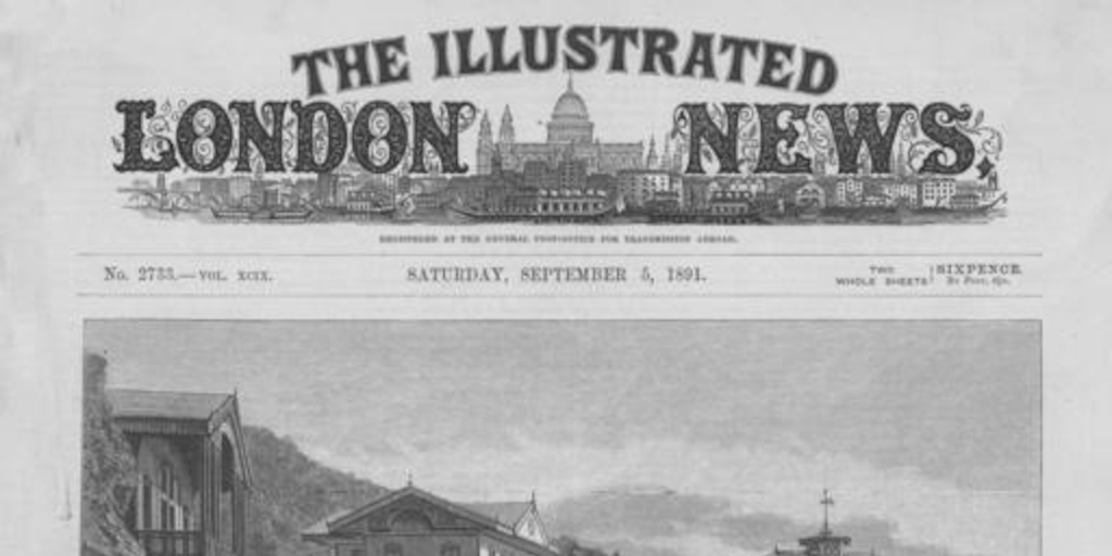 The Illustrated London News : n° 2733 : 5 de septiembre de 1891