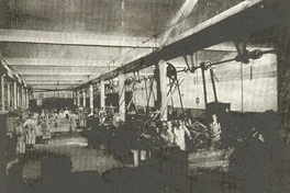 Obreros en el taller, 1919