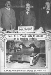 Caída de la Primera Junta de Gobierno de la República Socialista