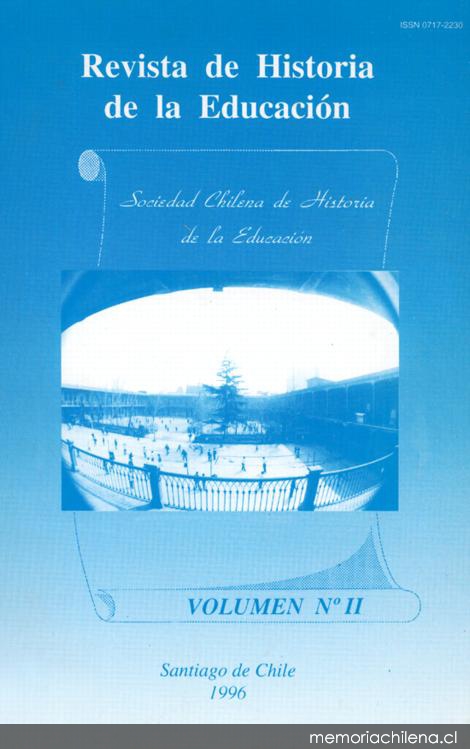 Revista de historia de la educación : n° 1, 1995