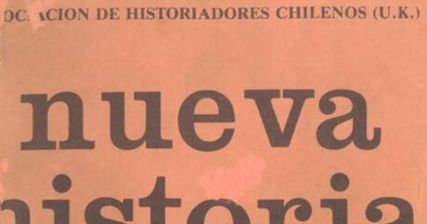 Nueva historia : n° 1, año 1, 1981