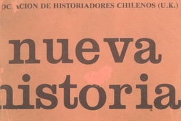 Nueva historia : n° 1, año 1, 1981