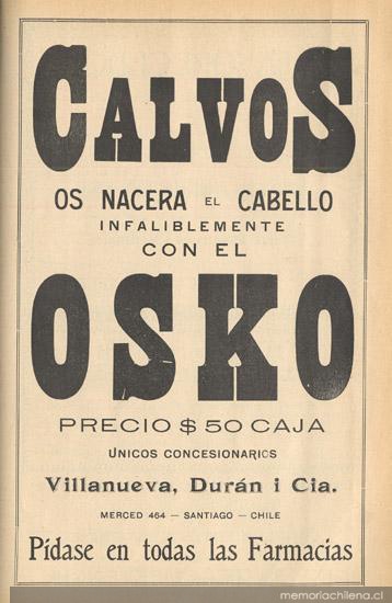 Calvos : os nacerá el cabello infaliblemente con el Osko