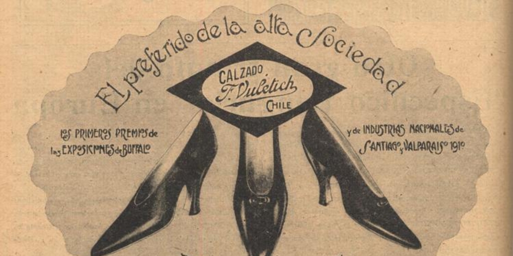 Calzado F. Vuletich : Chile : el preferido de la alta sociedad