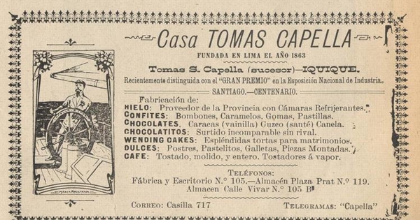 Casa Tomás Capella : Iquique