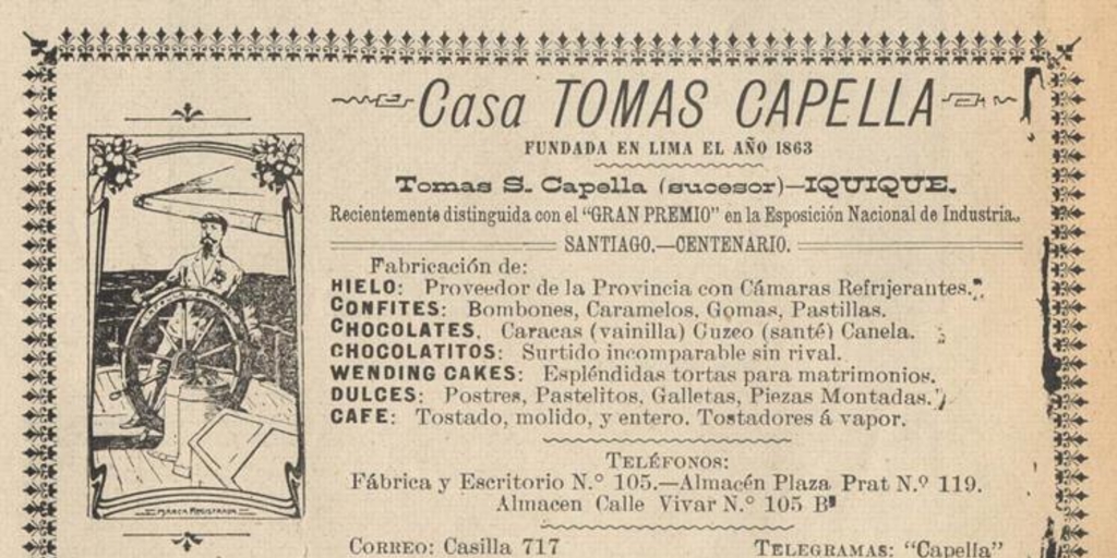 Casa Tomás Capella : Iquique