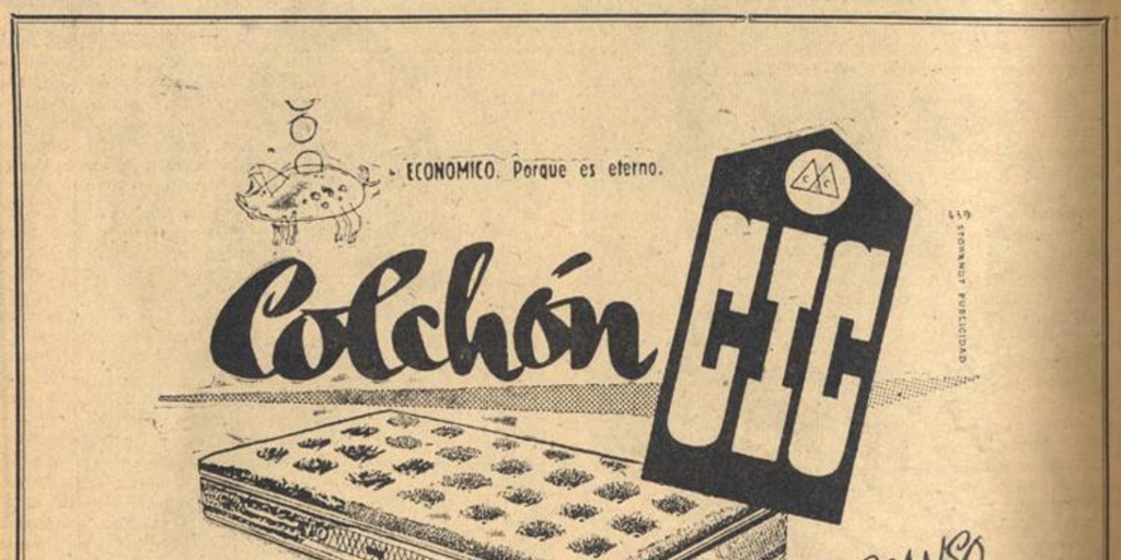 Colchón Cic : económico porque es eterno