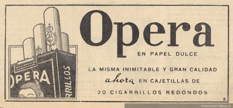 Opera : en papel dulce