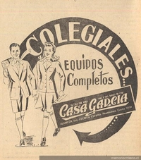 Colegiales : equipos completos, Casa García