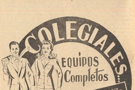Colegiales : equipos completos, Casa García