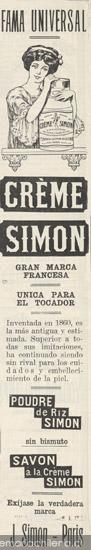 Creme Simon : gran marca francesa