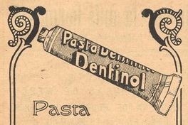 Dentinol : pasta dentífrica : científicamente pura