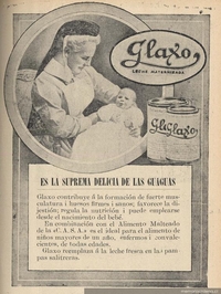 Glaxo : Lecha maternizada