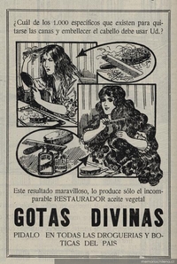 Restaurador aceite vegetal : Gotas Divinas