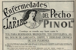 Enfermedades del pecho : Jarabe Pinol