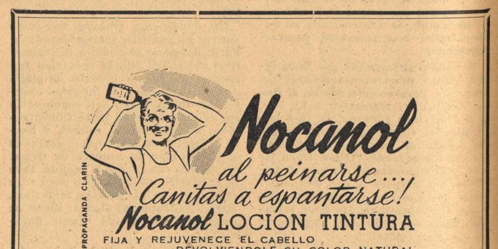 Nocanol al peinarse- canitas a espantarse! : loción tintura