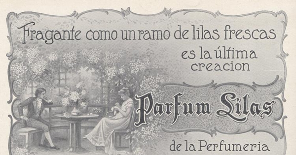 Parfum Lilas de la perfumería Gustav Lohse