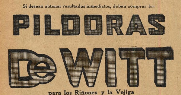 Píldoras de Witt para los riñones y la vejiga