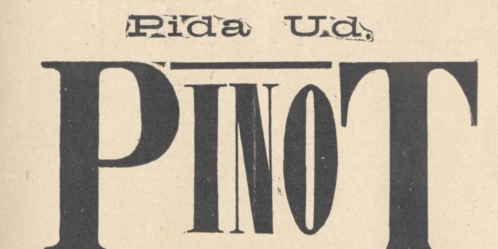 Pida Ud. Pinot de la Viña San Pedro