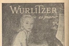 Wurlitzer es piano