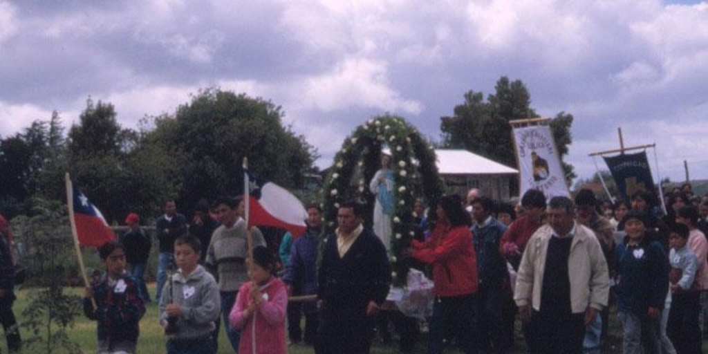 Procesión de la Purísima, 8 de diciembre de 2000, Manao