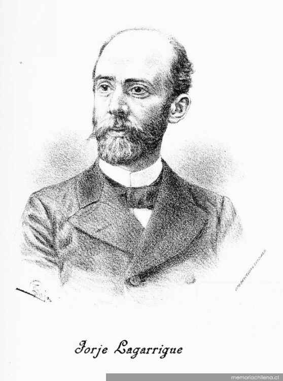 Jorje Lagarrigue, 1854-1894