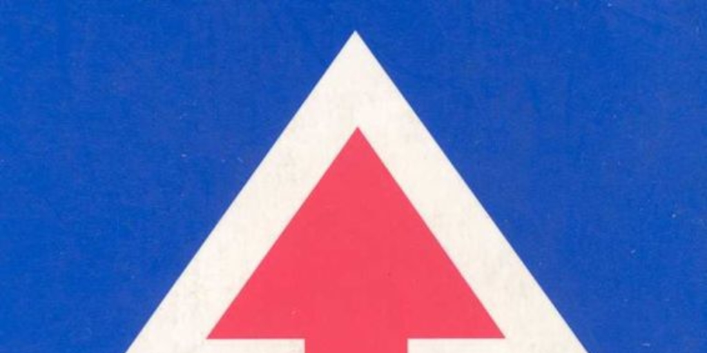 El símbolo de la DC, la flecha roja