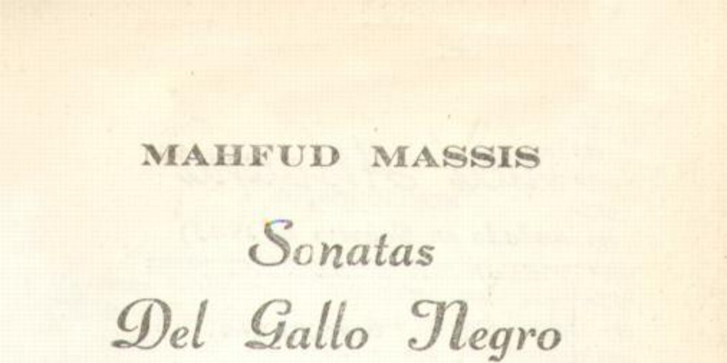 Sonatas del gallo negro