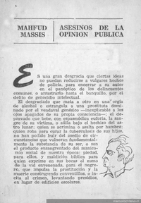 Asesinos de la opinión pública