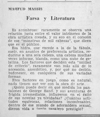 Farsa y literatura