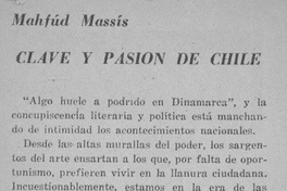 Clave y pasión de Chile