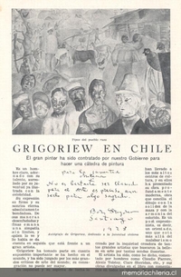 Grigoriew en Chile