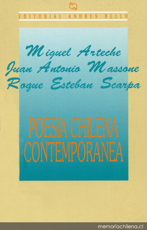 Poesía chilena contemporánea