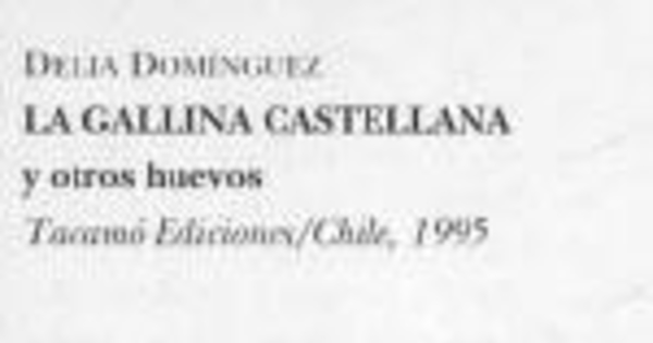 La gallina castellana y otros huevos