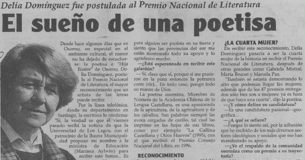 El sueño de una poetisa