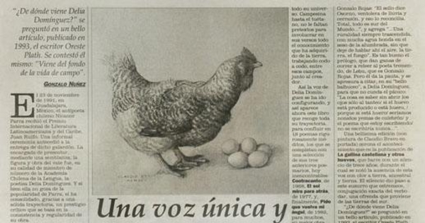 Una voz única y primordial