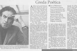 Greda poética