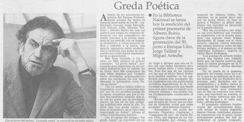Greda poética