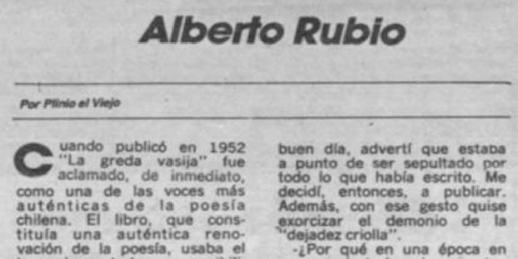 Alberto Rubio