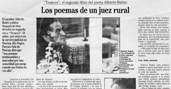 Los poemas de un juez rural